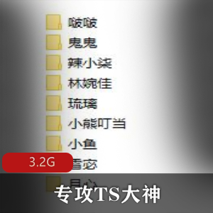 专攻TS大神-BJ大佬收藏【3G】